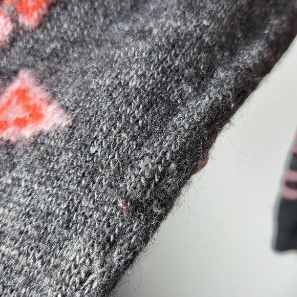 J.Crew Womens Fair Isle Holiday Print Wool Mohair Blend Sweater Size Medium - Picture 4 of 10